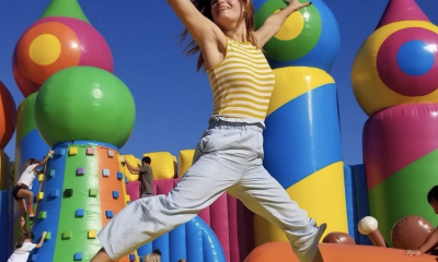 The Big Bounce America features the world's largest bounce house, measuring a whopping 16,000 feet. Photo: The Big Bounce America.